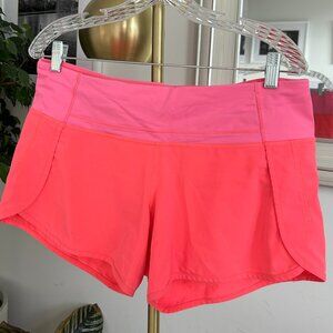 lululemon Speed Up High Rise Shorts in pink